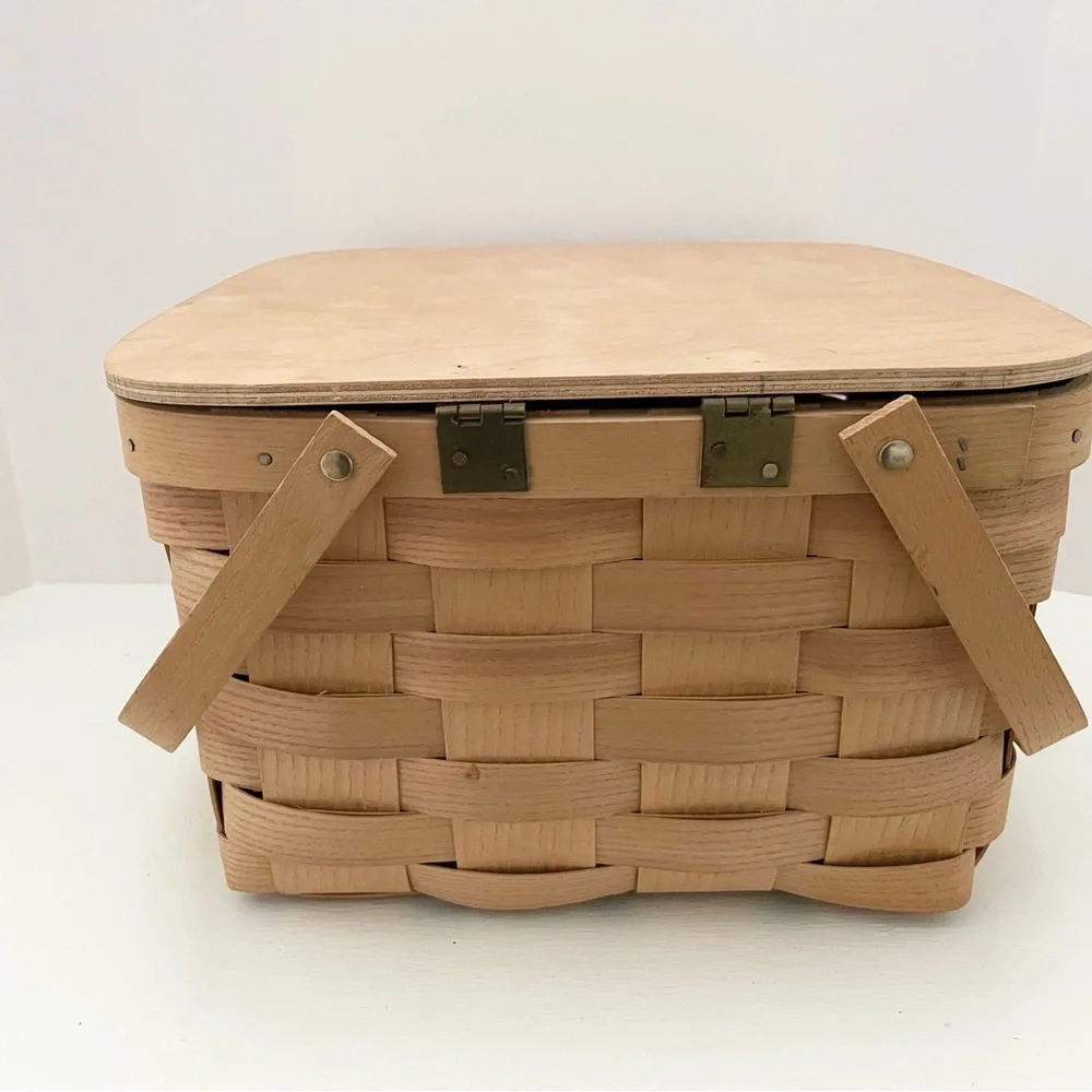 RARE DOUBLE PIE CARRIER BASKET-USED TWICE - Picture 7 of 9